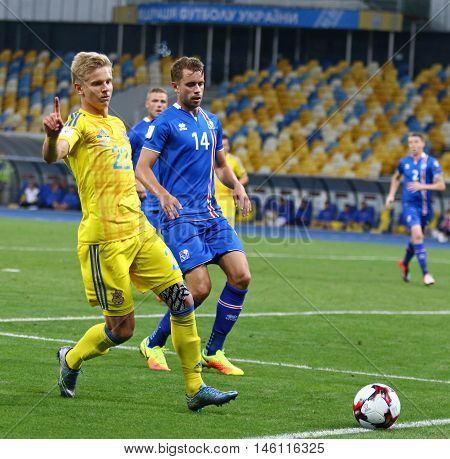 Fifa World Cup 2018 Qualifying Game Ukraine V Iceland