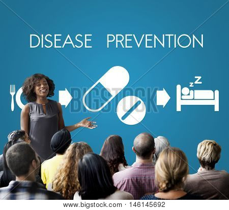 Disease Prevention Medical Health Wellbeing Concept