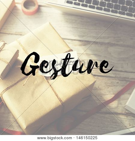 Arts & Crafts Gift Present Give Sharing Congratulations Concept