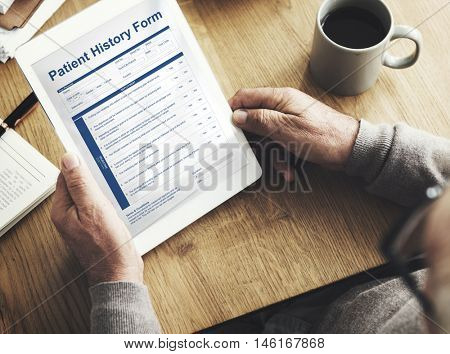 Patient Information Form Document Details Concept
