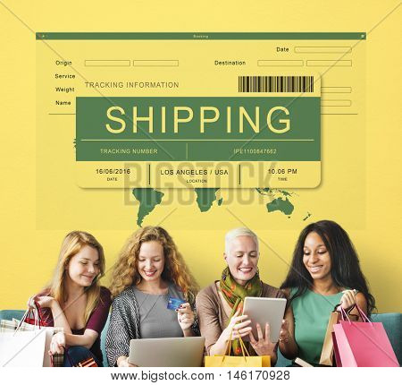 Shopping Online Consumerism Connection Sale Concept