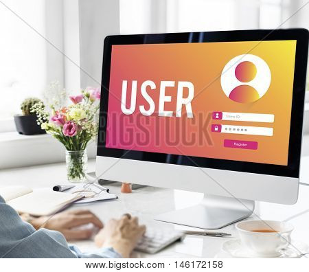 User Login Name Password Concept