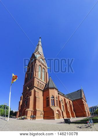 The Beautiful Gustaf Adolfskyrkan Church