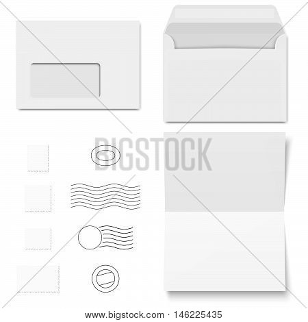 Envelopes And Postage Stamps