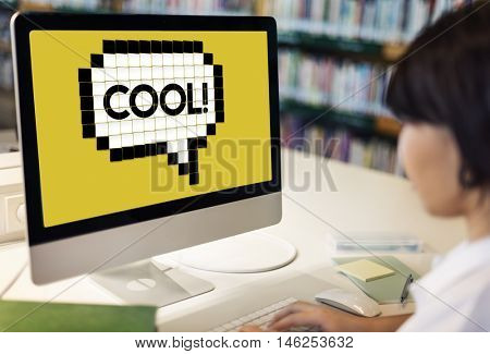 Expression Words Emotion Communication Slang Concept
