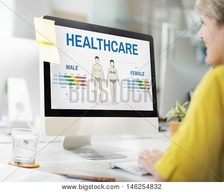 Health Check Annual Checkup Body Biology Concept