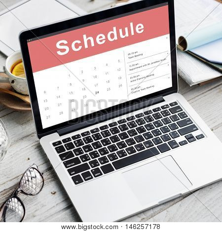 Appointment Schedule Calendar Event Meeting Concept