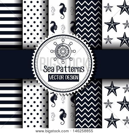 icon nautical timon boat label isolated vector illustration eps 10