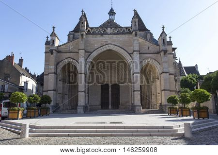 Basilica Notre Dame In Beaune - France