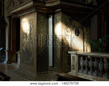 Sanctuary Of Santa Maria Della Steccata Of Parma, In Emilia-romagna. Italy.