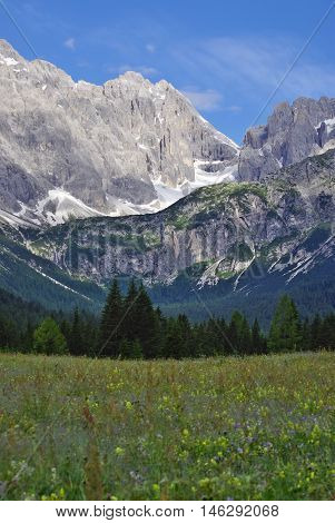 Vertical View Of Valgrande, Padola
