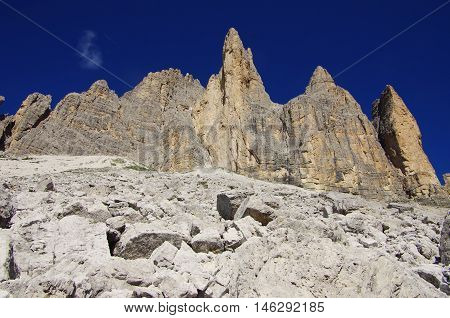 The Yellow Arete In Lavaredo