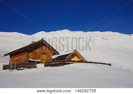 Snow Covered Mountains