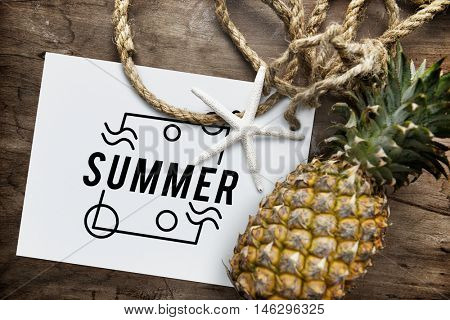 Summer Vacation Fun Concept