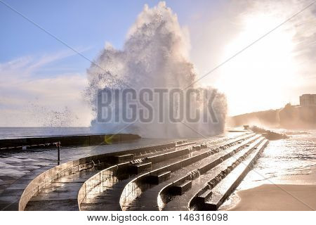 Big Wave In The Ocean