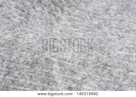 Gray Synthetic Polyester Material, Texture Background.