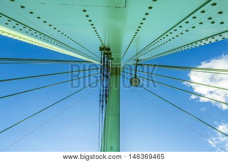 Severins Bridge In Cologne
