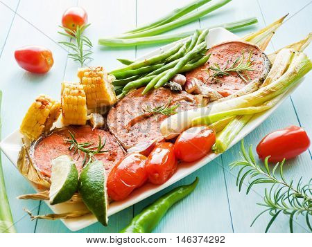 Pink Salmon Steaks