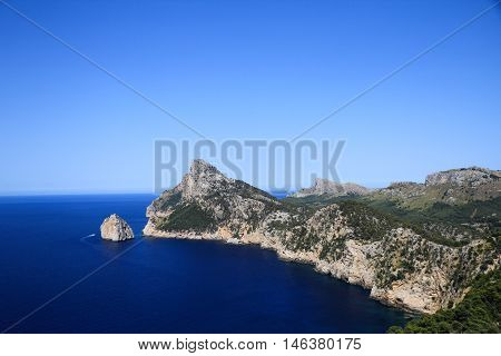 Cap de Formentor Mallorca Mediterranian sea summer