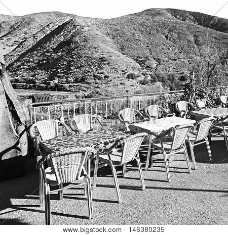 Table  In Todra Gorge  Morocco