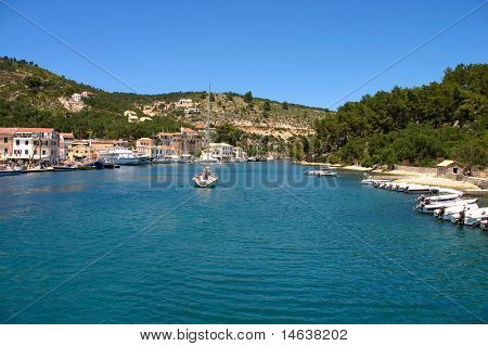 Gaios Paxos Adası Yunanistan