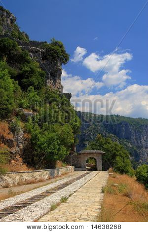 Canyon af Zagoria i Grækenland, den dybeste kløft i verden.