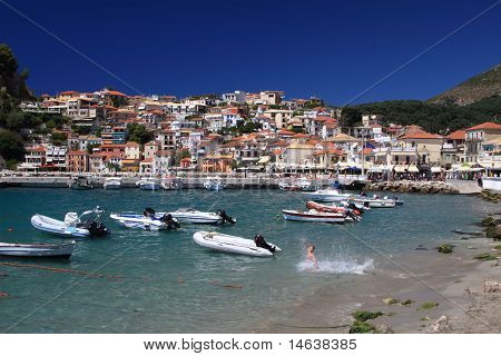 Il porto di Parga Grecia