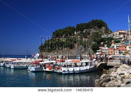 Il porto di Parga Grecia