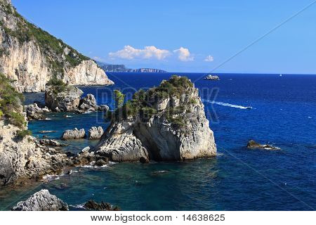 Spiaggia di Parga Grecia settentrionale