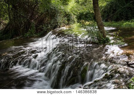 Monasterio de piedra near Zaragoza in Aragon Spain