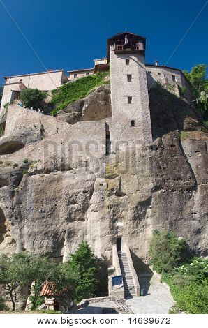 Mosteiro de metoron grande - Grécia central de Meteora Thessalia