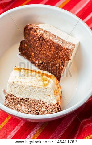 Cottage Cheese Cocoa Cake