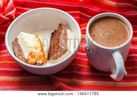 Cottage Cheese Cocoa Cake