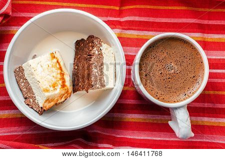 Cottage Cheese Cocoa Cake