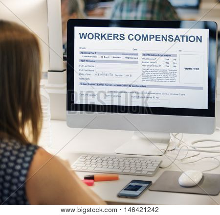 Workers Compensation Accident Injury Concept