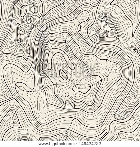 Topographic map background concept with space for your copy.
