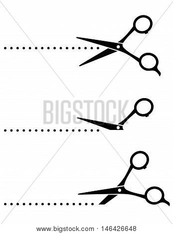 Cutting Scissors And Black Points