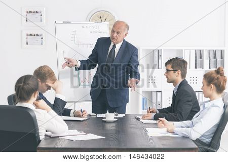 Harsh Reprimand From His Superior