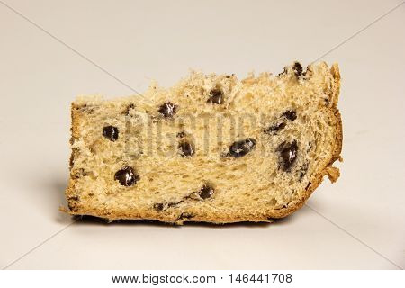 Sweet Panettone Chocolate, Typical Italian Dessert For Christmas And Easter.