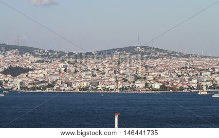 Uskudar District In Istanbul City