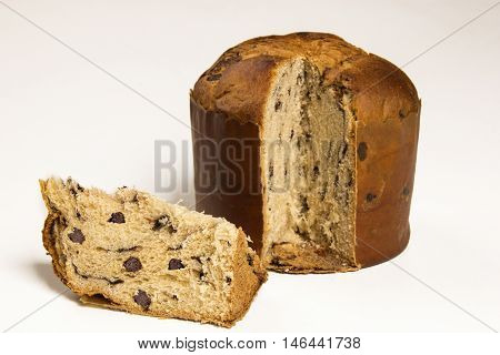 Sweet Panettone, Typical Italian Dessert For Christmas And Easter.