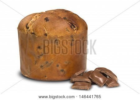 Sweet Panettone, Typical Italian Dessert For Christmas