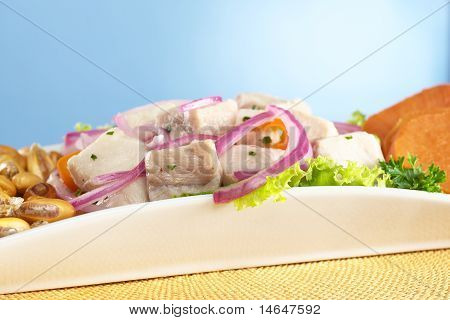 Ceviche Peruánec Style