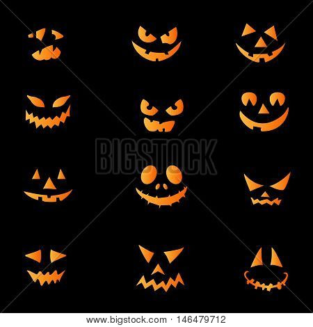 Halloween background for your design. Vector illustration..