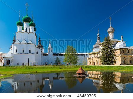 Rostov Kremlin. Golden Ring Of Russia.