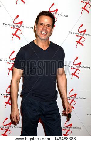 LOS ANGELES - SEP 8:  Christian LeBlanc at the Young and The Resltless 11,000 Show Celebration at the CBS Television City on September 8, 2016 in Los Angeles, CA