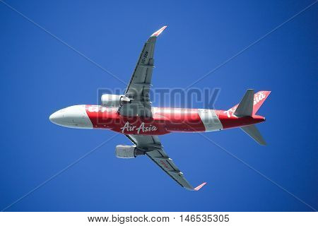 Hs-bbm Airbus A320-200 Of Thaiairasia.