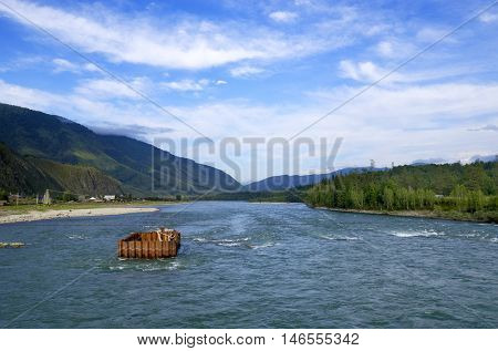 Akkem Valley in Altai Mountains Natural Park - UNESCO Natural Monument, Siberia, Russian Federation