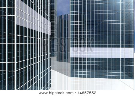 Abstrakt Architektur