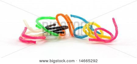 Leksak plast smidig ringar